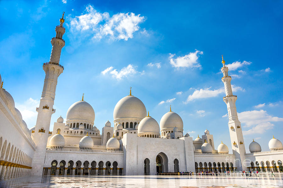 Sheikh Zayed Mosque - Abu Dhabi - UAE #2 Photograph by Luciano Mortula