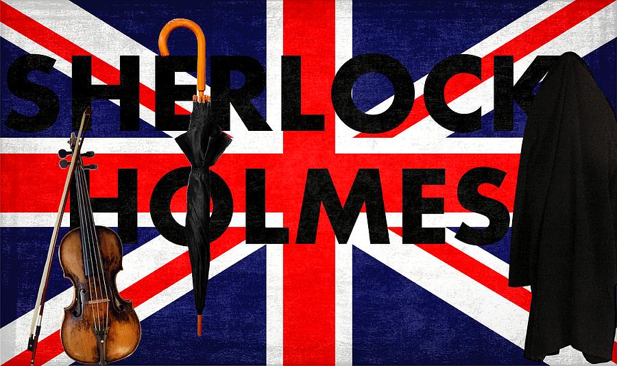 Sherlock Holmes Union Jack II Photograph by Suzanne Powers