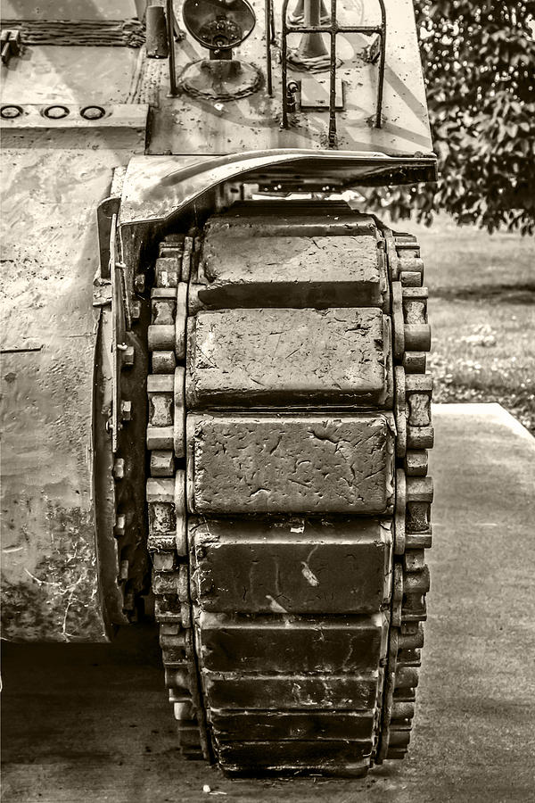 Sherman Tank Tracks Photograph by Chris Smith Fine Art America