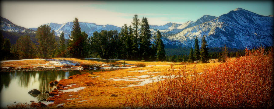 Mountain Photograph - Sierra Panorama #2 by Lynn Bawden