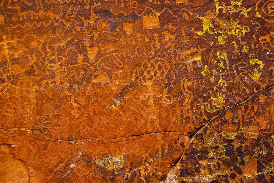 Sinagua Petroglyphs #2 Photograph by Tom Singleton