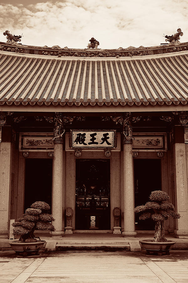 Singapore Chinese temple #2 Photograph by Songquan Deng