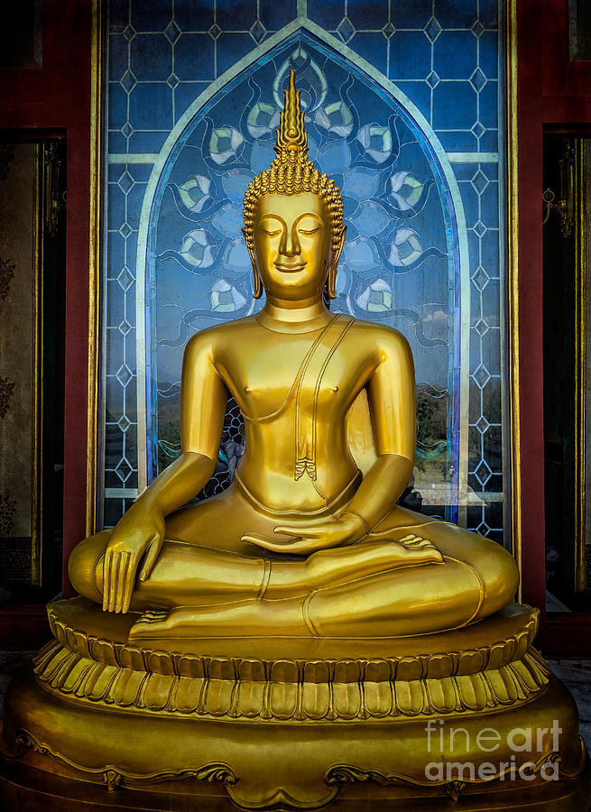 Buddha Photograph - Sitting Buddha by Adrian Evans