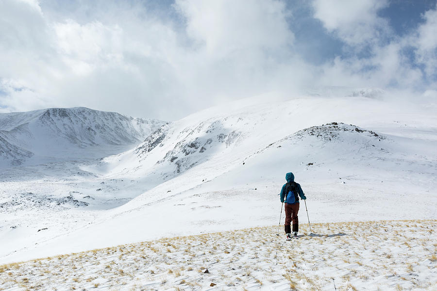 Skiing Photograph - Ski Mountaineering #2 by Will McKay