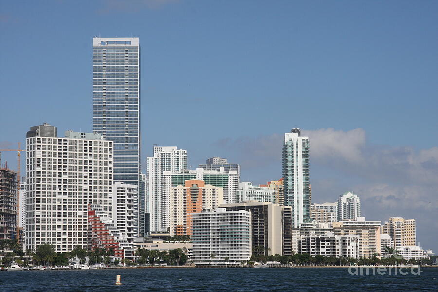 Skyline Miami Photograph by Christiane Schulze Art And Photography