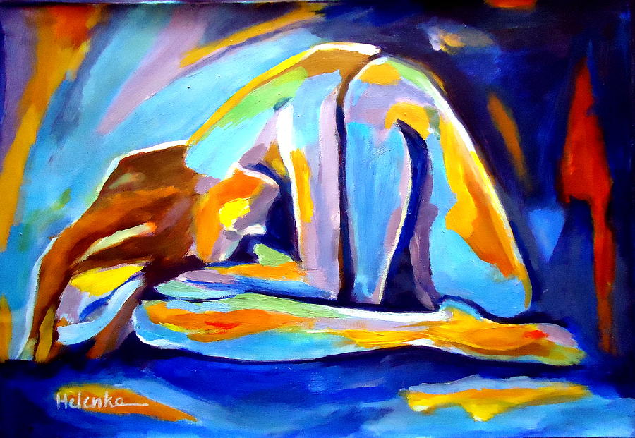 Sleepless Painting by Helena Wierzbicki