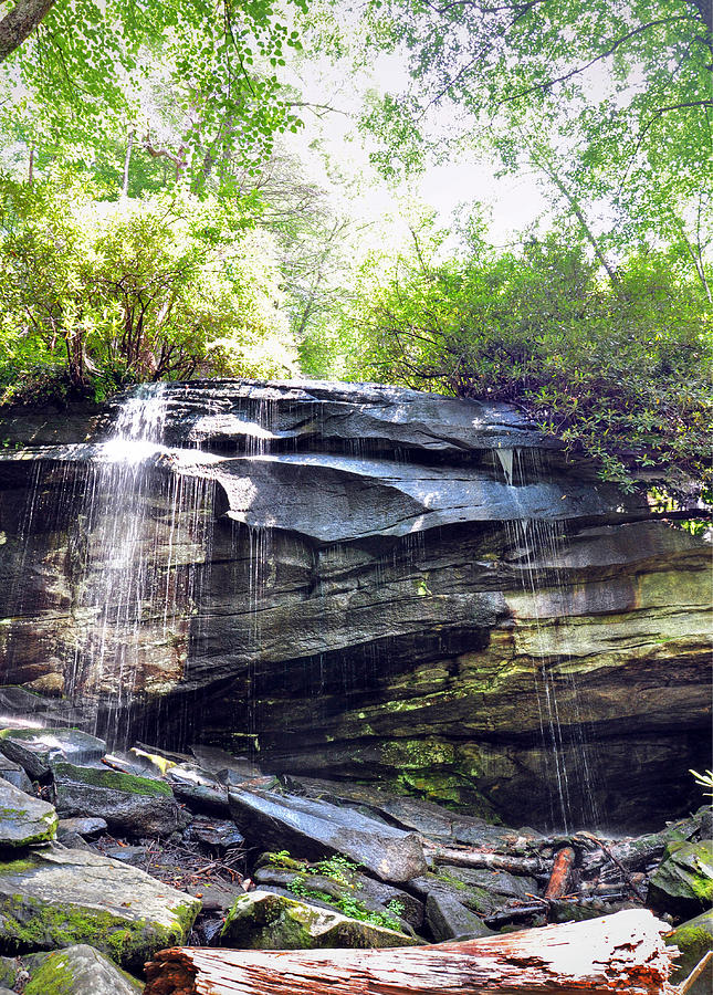 Slick Rock Falls #1 Photograph by Savannah Gibbs
