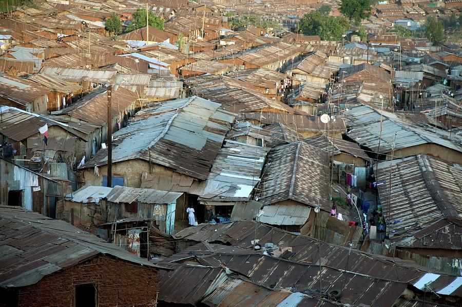 Slum Settlement Photograph By Peter Menzel Science Photo Library - Pixels