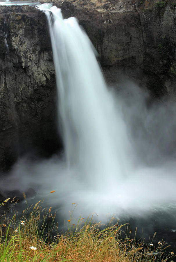 Waterfall Photograph - Snoqualmie Falls #2 by Kristin Elmquist
