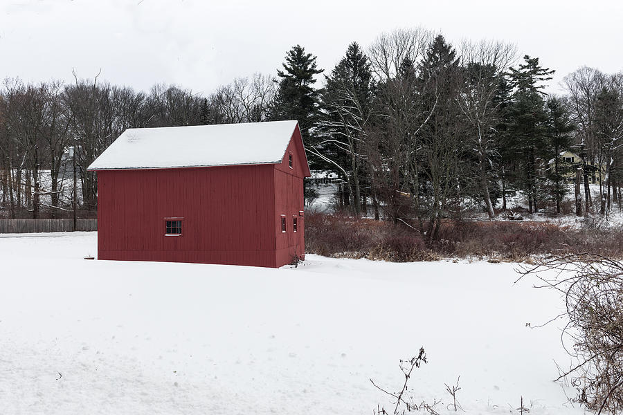 Snow scene in Ridgefield Connecticut #2 Photograph by Carol M Highsmith