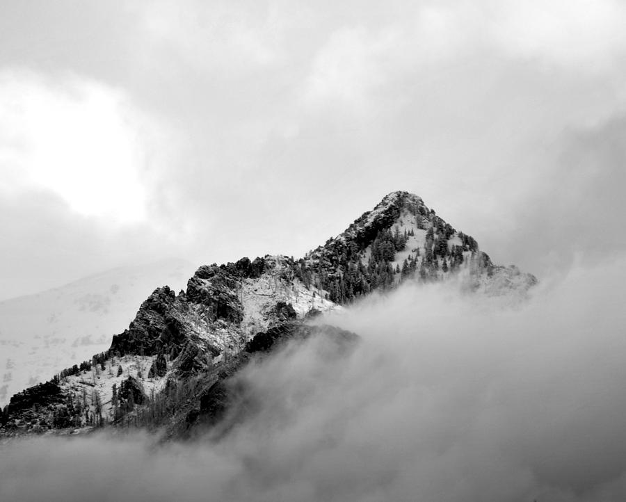 Snowy Peak  #2 Photograph by Nathan Abbott