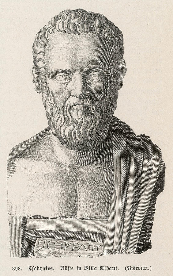 Socrates (470 399 Bc) Athenian Drawing by Mary Evans Picture Library