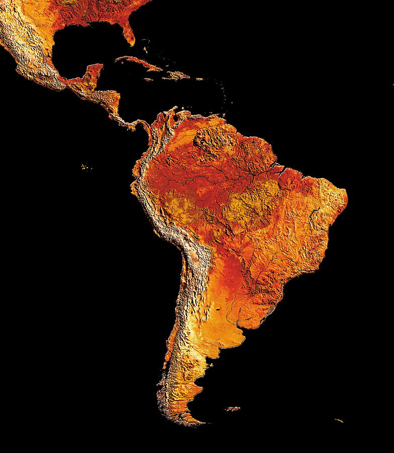 South America #2 Photograph by Dynamic Earth Imaging/science Photo Library