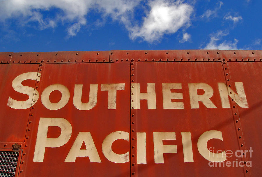 Train Photograph - Southern Pacific #2 by Gregory Dyer