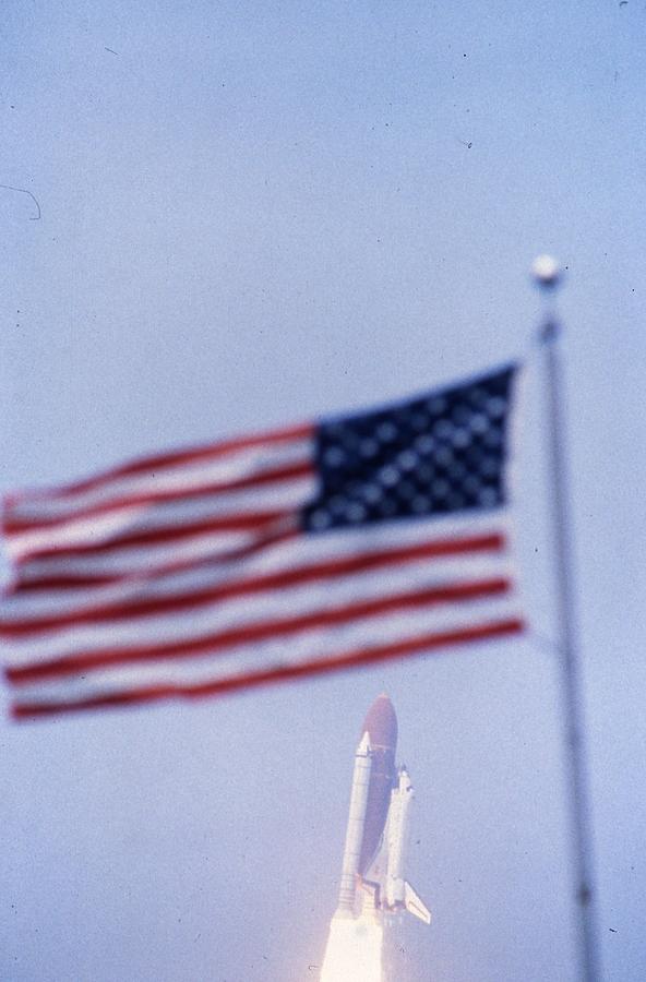 Space Shuttle Challenger  #2 Photograph by Retro Images Archive
