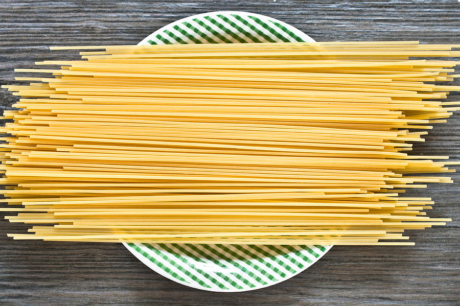 Spoon Still Life Photograph - Spaghetti  #2 by Tom Gowanlock