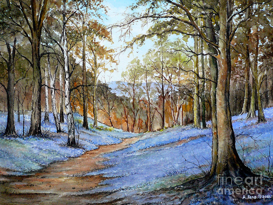 Spring In Wentwood Painting
