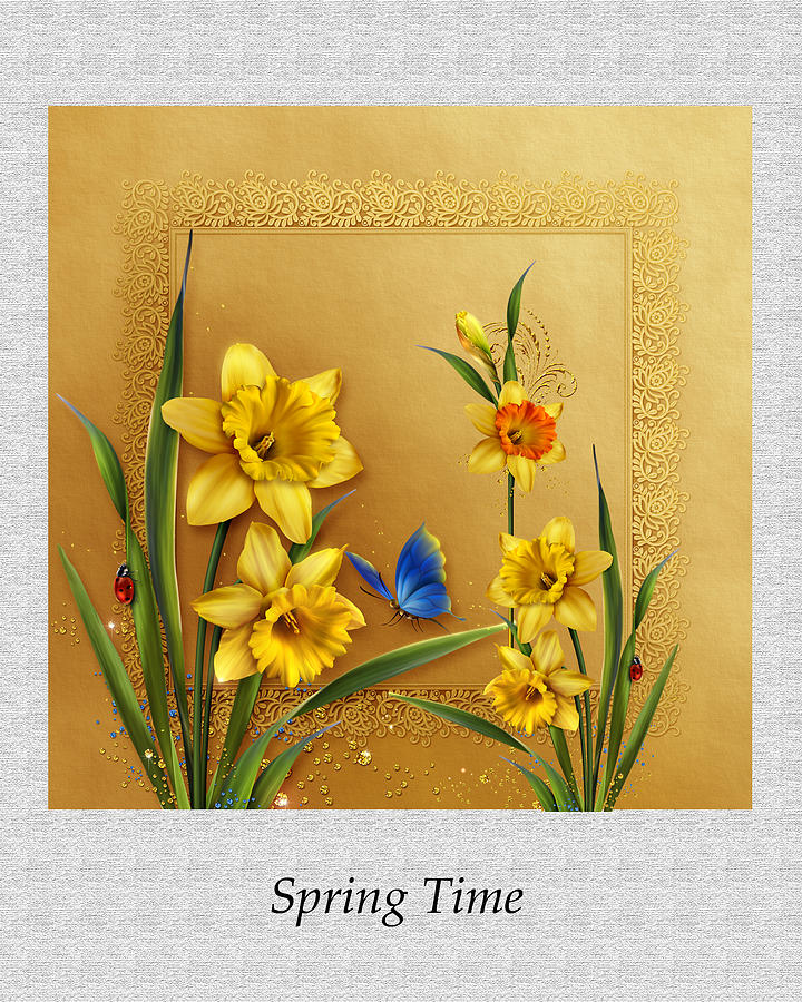 Spring Time #1 Digital Art by John Junek