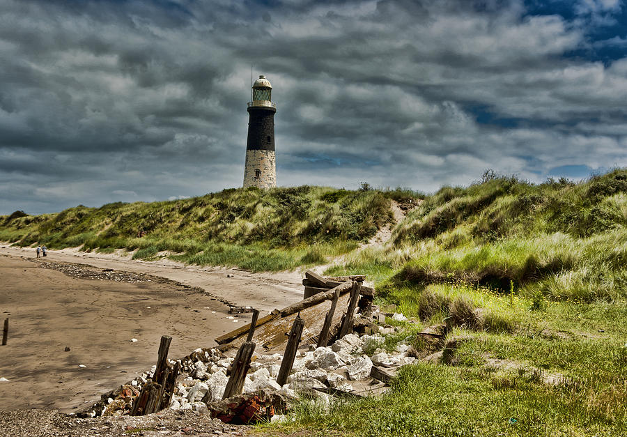 Lighthouse Photograph - Spurn Point Lighthouse #2 by Trevor Kersley