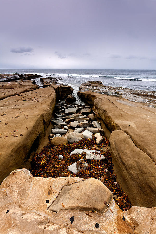 San Diego Photograph - Square Cove #1 by Peter Tellone