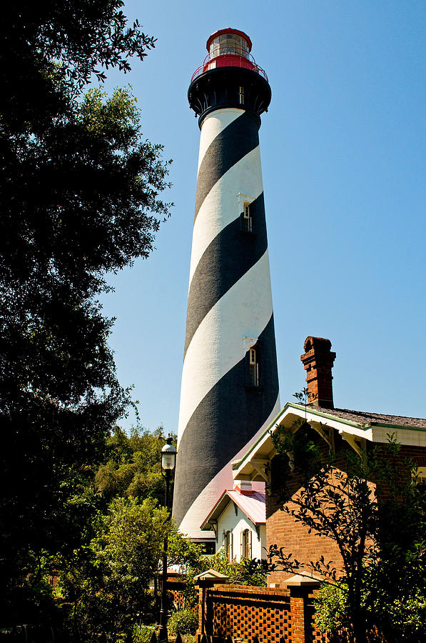 St. Augustine Lighthouse #2 Photograph by Millard H. Sharp