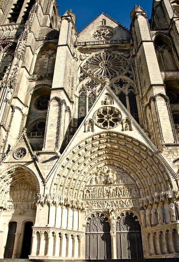 Cher Photograph - St-Etienne in Bourges #2 by All Around The World