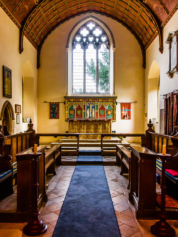 St Marys Church Kintbury #2 Photograph by Mark Llewellyn
