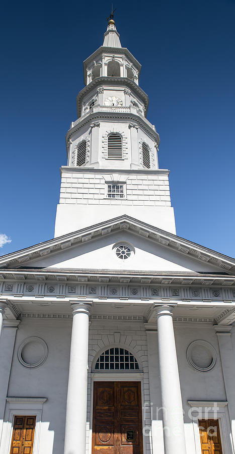 St. Michaels Episcopal Church in Charleston #5 Photograph by David Oppenheimer