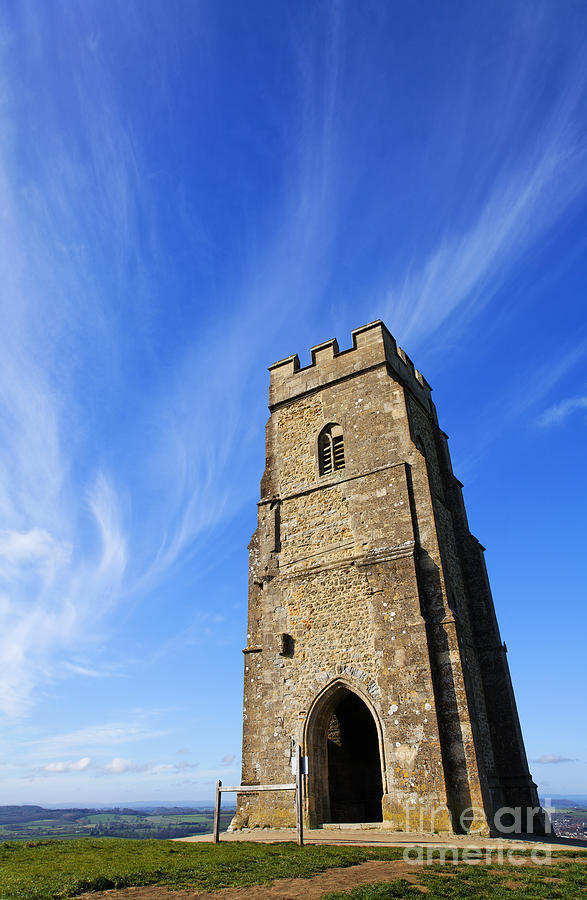 St Michaels Tower Glastonbury Tor Photograph By Robert Preston