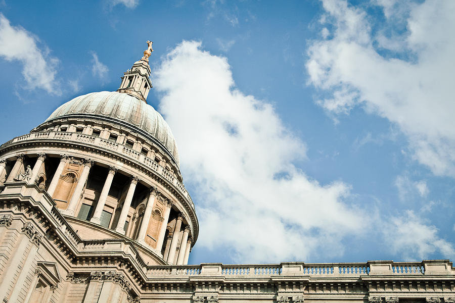 Architecture Photograph - st Pauls Cathedral #2 by Tom Gowanlock
