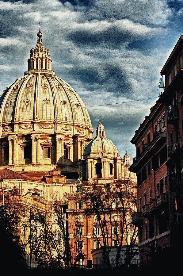 St. Peter's Basilica Dome Photograph by Steve Raley - Fine Art America