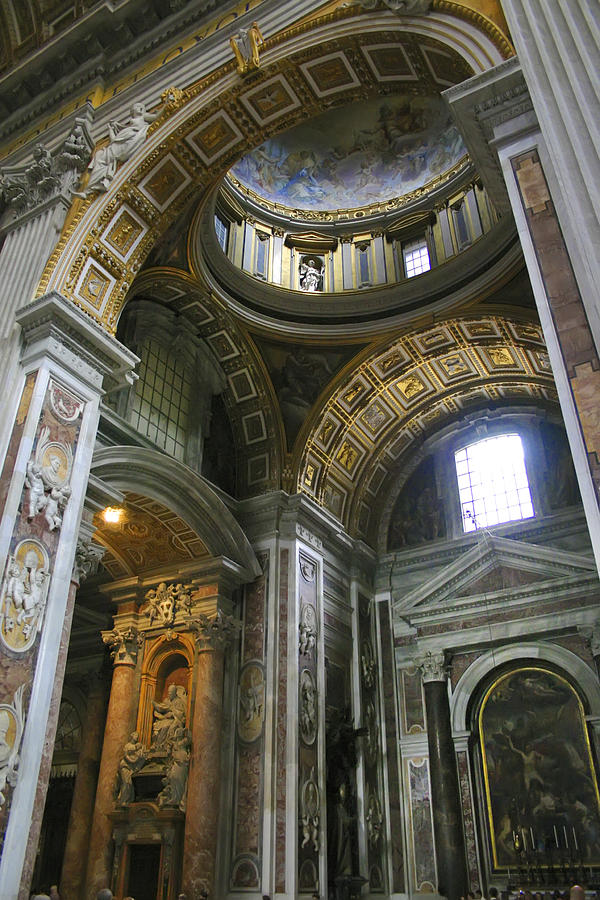 St. Peters Basilica #2 Photograph by KG Thienemann