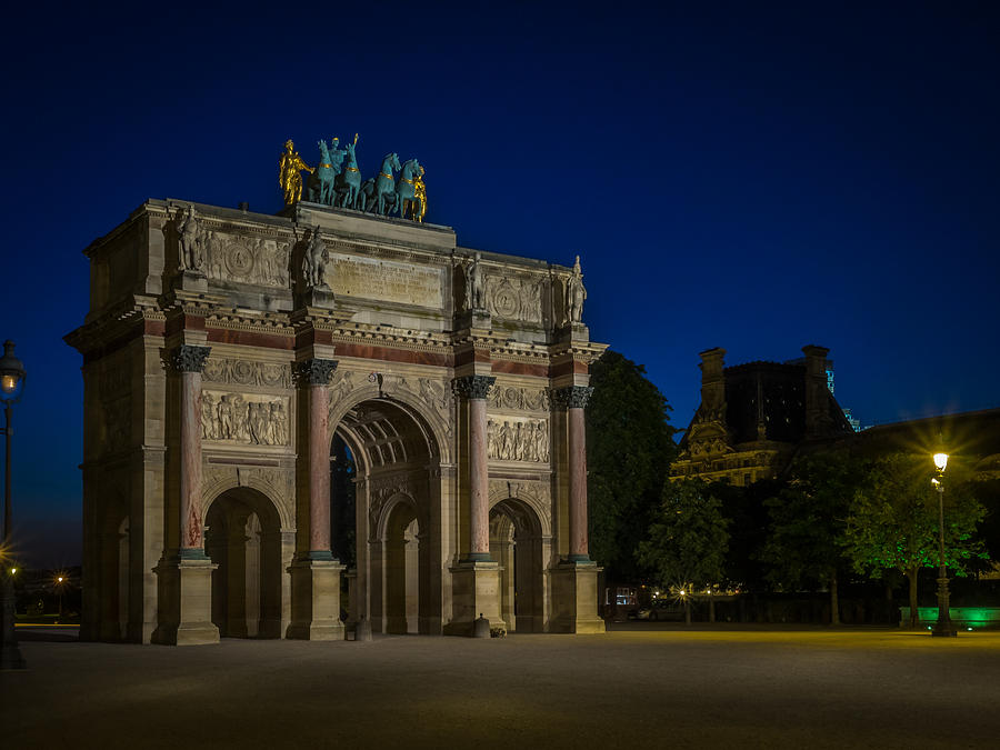 Arc de Triomphe Du Carrousel Photograph by Mark Llewellyn