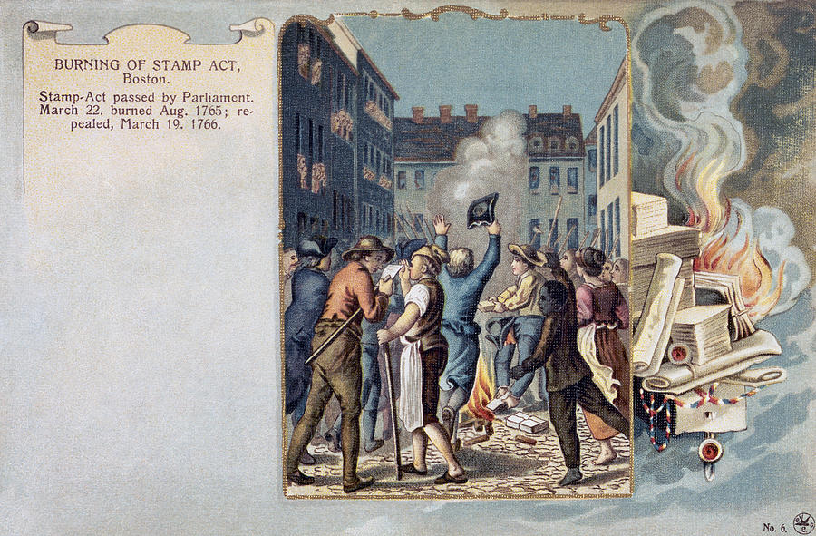 Stamp Act Riot, 1765 #2 Photograph by Granger
