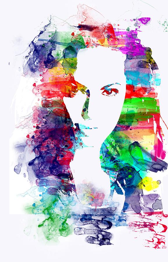 Angelina Jolie  Digital Art by Bogdan Floridana Oana