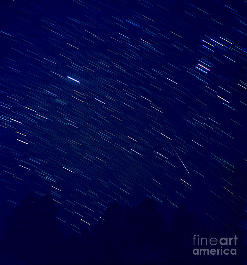 Star Trails #2 Photograph by John Chumack