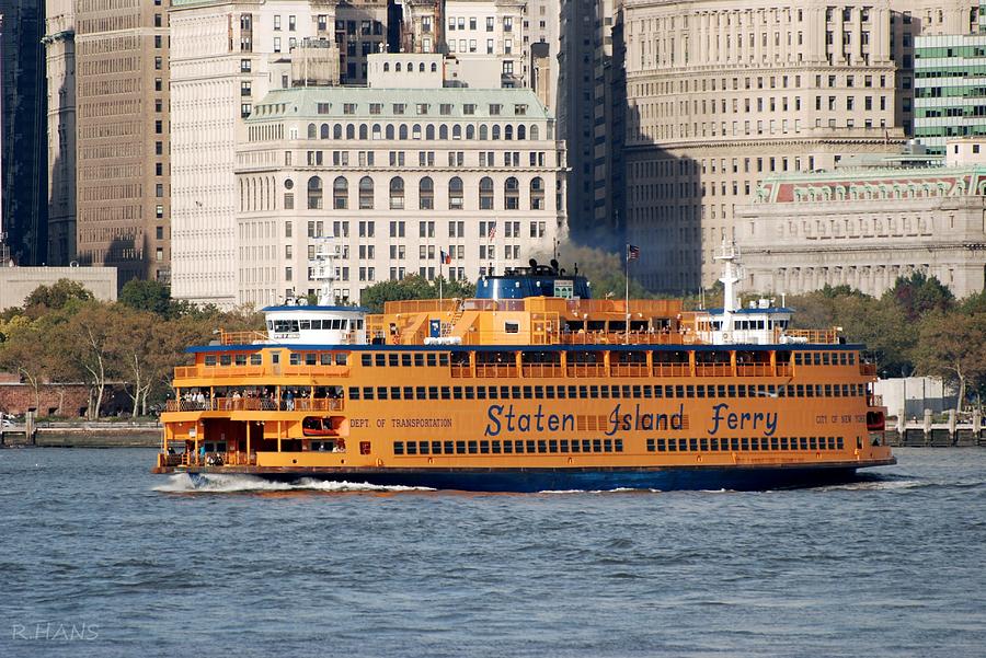 Staten Island Ferry #2 Photograph by Rob Hans