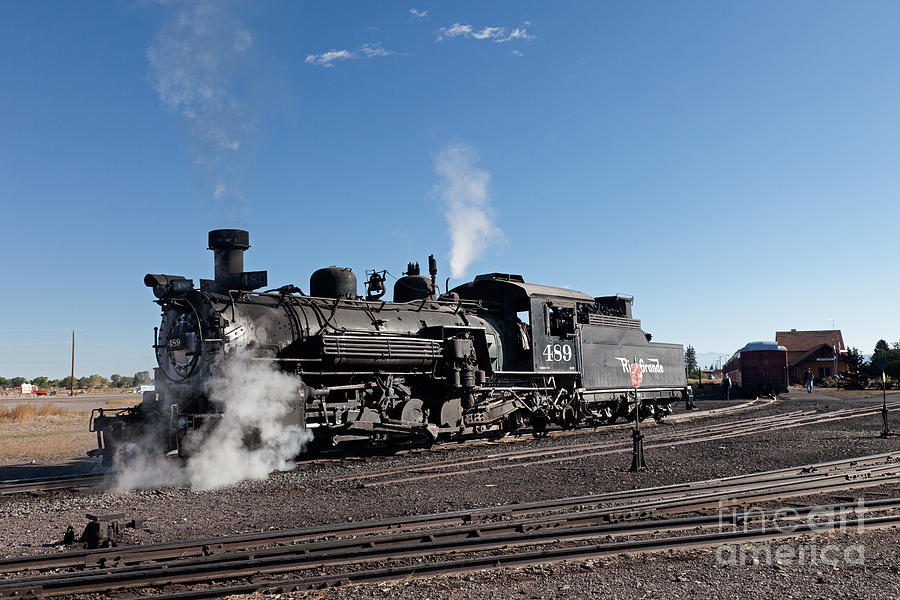 Steam Engine 489 on the Cumbres and Toltec Scenic Railroad #2 Photograph by Fred Stearns