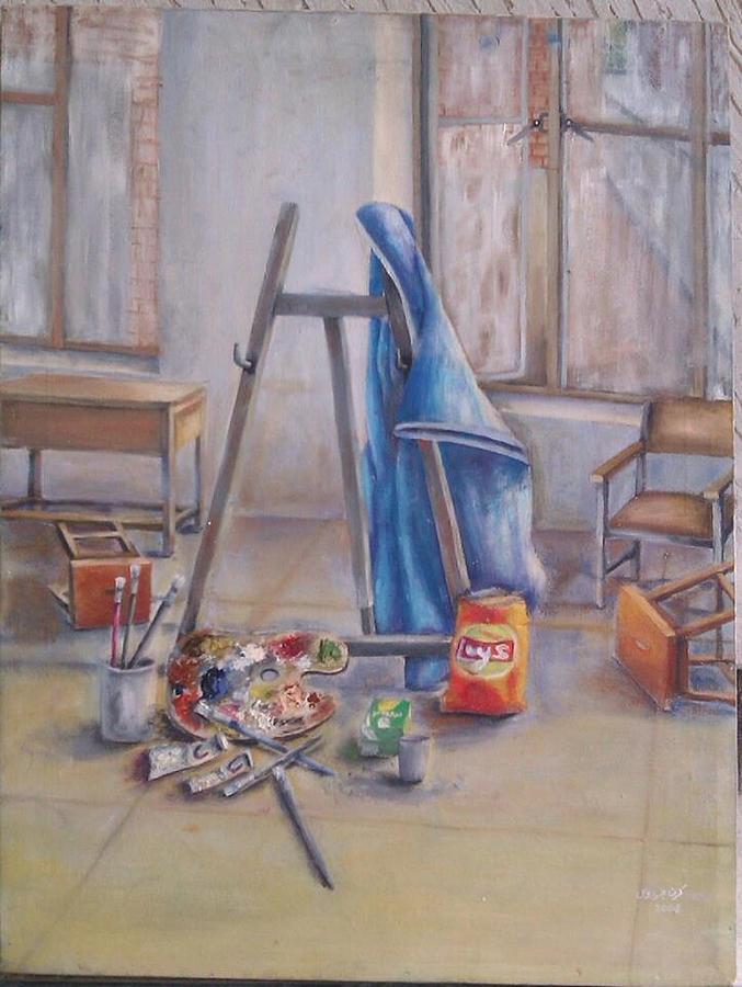 Still Life Painting - Still life #2 by Kiran Firdous