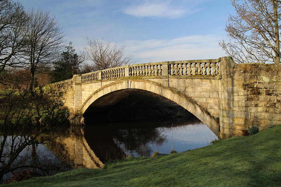 Stone Bridge Over White Cart Water by John Messingham