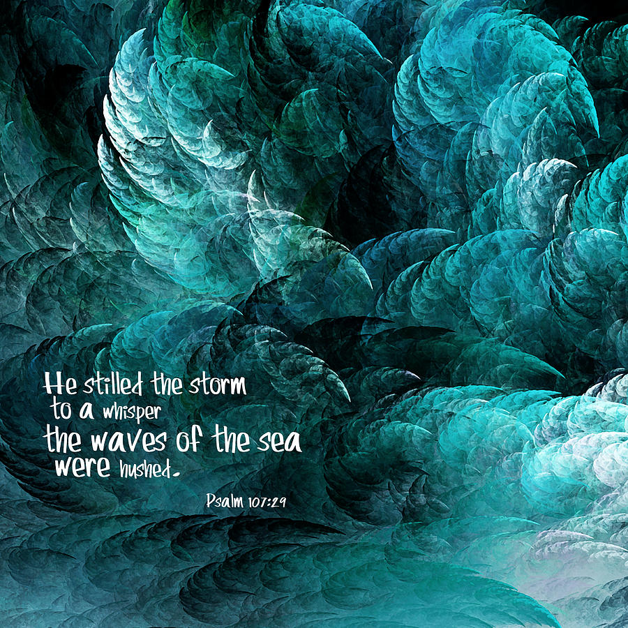 Stormy Sea #2 Digital Art by Bonnie Bruno