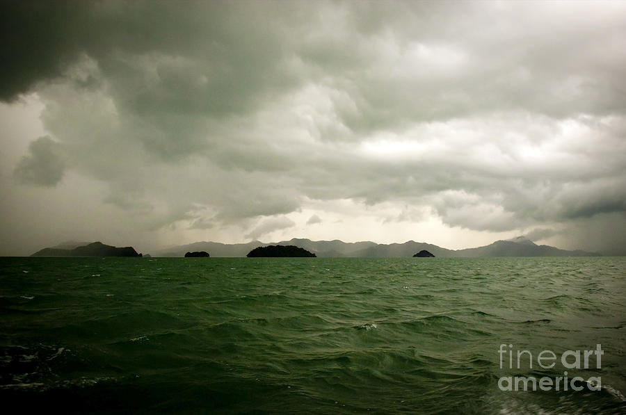 Nature Photograph - Stormy Seas #2 by THP Creative