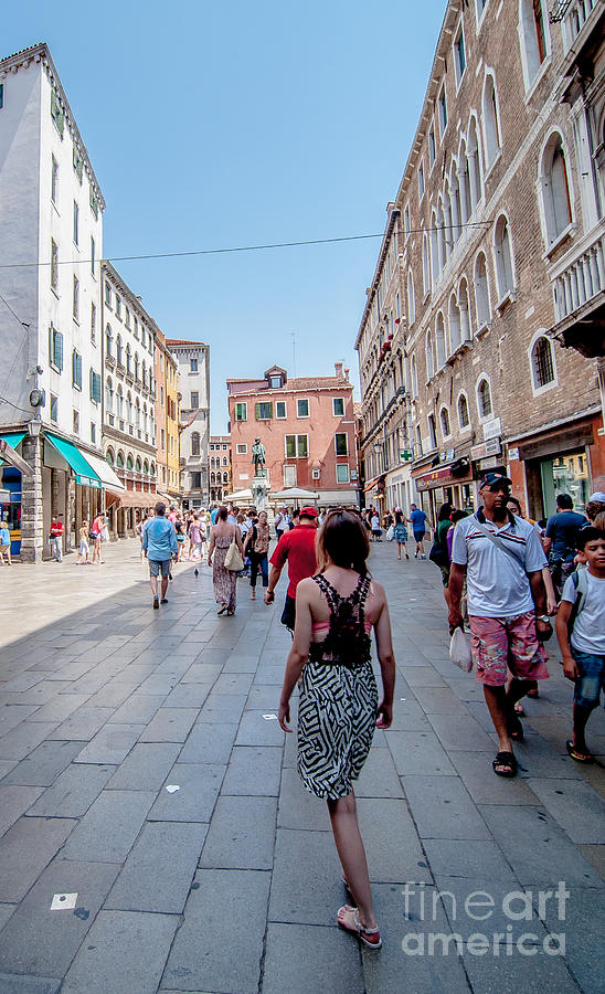 Streets Of Venice Photograph
