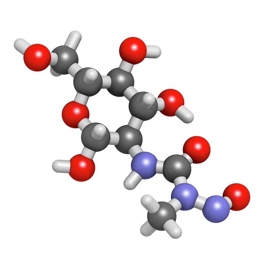 Streptozotocin Cancer Drug Molecule Photograph by Molekuul