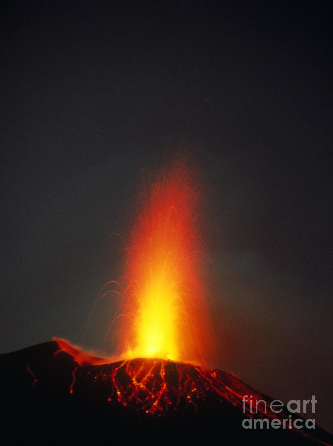 Stromboli Volcano #2 Photograph by Stephen & Donna OMeara