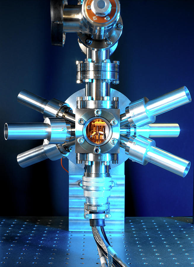 Strontium Optical Clock #2 Photograph by Andrew Brookes, National Physical Laboratory/science Photo Library