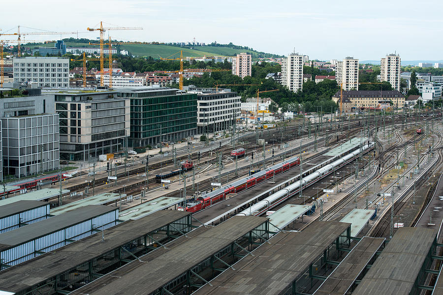 Stuttgart main railway station - S21 Photograph by Frank Gaertner - Pixels