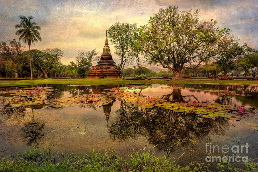 Sukhothai Historical Park #1 Photograph by Adrian Evans