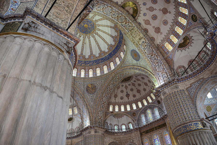 Sultanahmet Mosque #2 Photograph by Brandon Bourdages