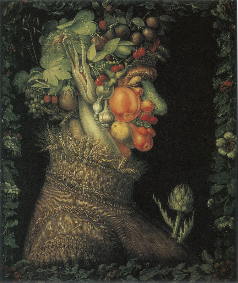 Summer Painting by Giuseppe Arcimboldo - Fine Art America